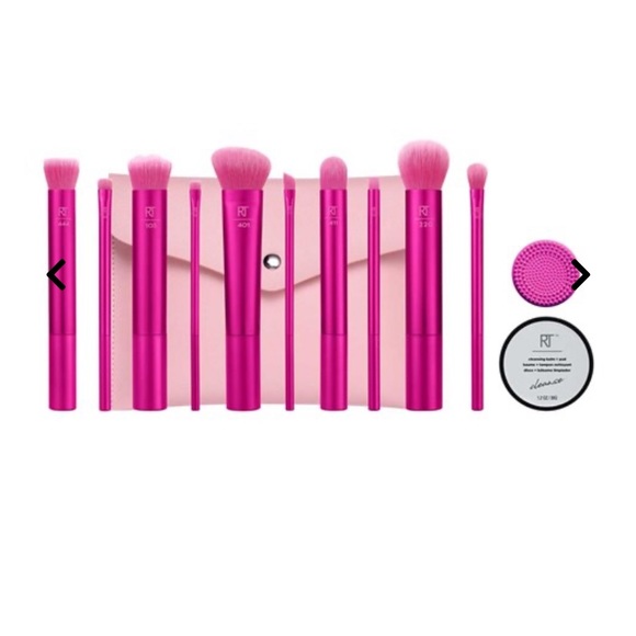 Real Techniques - Limited Edition Shimmer & Glimmer Set Brush Set - Picture 2 of 5